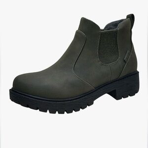 Alegria Womens Rowen Relaxed Moss Color Ankle Boots EUC Size 9 / 39